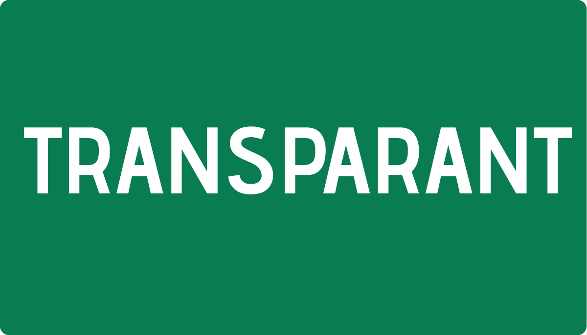 Transparantie kaagee creatieve oplossingen