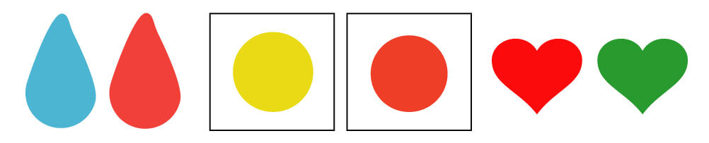 vormen kleuren